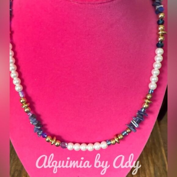 Alquimia Multicolor Pearl Necklace - Picture 1 of 4